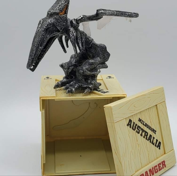 Mega Bloks Magnext Magna Bones Pterodactyl Dino Bird Crate Collectible - Picture 2 of 8